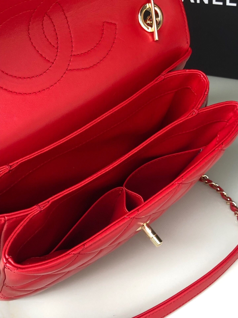 Ch**el top handle bags